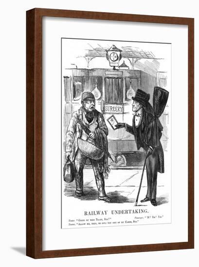 Railway Undertaking, 1852-null-Framed Art Print