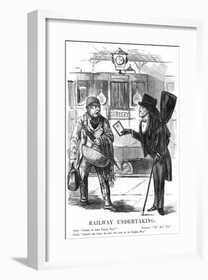 Railway Undertaking, 1852-null-Framed Art Print