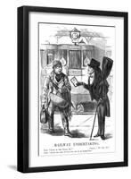 Railway Undertaking, 1852-null-Framed Art Print