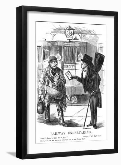 Railway Undertaking, 1852-null-Framed Art Print