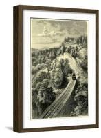 Railway Up the Rigi Switzerland-null-Framed Giclee Print