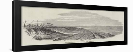 Railway Works, and Temporary Rails, Near Alexandria-null-Framed Giclee Print