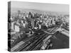 Railway Yards of Vancouver-null-Stretched Canvas