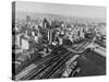 Railway Yards of Vancouver-null-Stretched Canvas