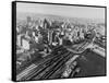 Railway Yards of Vancouver-null-Framed Stretched Canvas