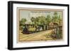 Railway-null-Framed Giclee Print