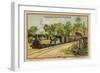 Railway-null-Framed Giclee Print