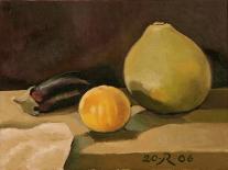 Two Orange Pumpkins, 2006-Raimonda Kasparaviciene Jatkeviciute-Giclee Print