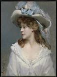 Woman in White, C.1880 (Oil on Canvas)-Raimundo De Madrazo Y Garreta-Giclee Print