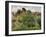 Rain, afternoon, Eragny-Camille Pissarro-Framed Giclee Print