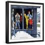 "Rain and Melting Snow", January 31, 1959-George Hughes-Framed Giclee Print