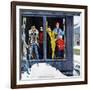 "Rain and Melting Snow", January 31, 1959-George Hughes-Framed Giclee Print