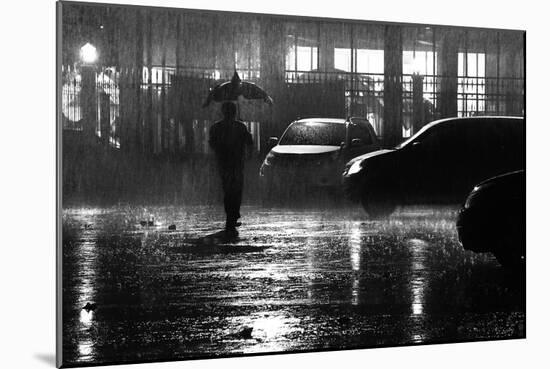 Rain at Night-Ayatullah R.-Mounted Photographic Print