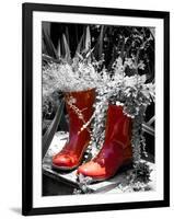 Rain Boots Border-Emily Navas-Framed Photographic Print