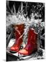 Rain Boots Border-Emily Navas-Mounted Photographic Print