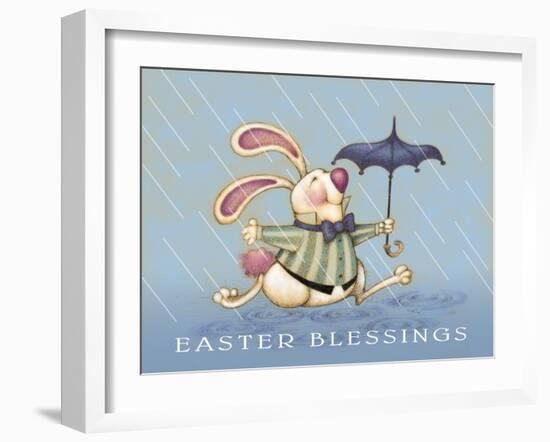 Rain Bunny-Margaret Wilson-Framed Giclee Print