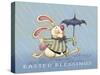 Rain Bunny-Margaret Wilson-Stretched Canvas