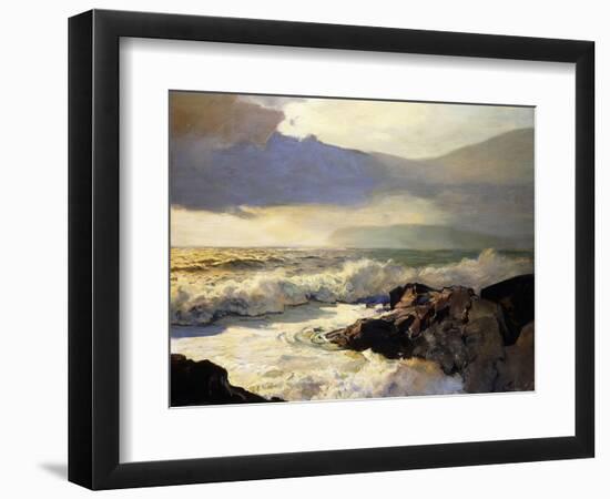 Rain Clouds and Sea-Frederick Judd Waugh-Framed Giclee Print