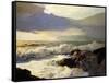 Rain Clouds and Sea-Frederick Judd Waugh-Framed Stretched Canvas