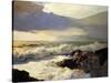 Rain Clouds and Sea-Frederick Judd Waugh-Stretched Canvas