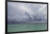 Rain Clouds and Thunderstorm at Sea.-Stephen Frink-Framed Photographic Print