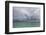 Rain Clouds and Thunderstorm at Sea.-Stephen Frink-Framed Photographic Print