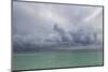 Rain Clouds and Thunderstorm at Sea.-Stephen Frink-Mounted Photographic Print