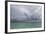 Rain Clouds and Thunderstorm at Sea.-Stephen Frink-Framed Photographic Print