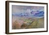 Rain-Clouds, Monte Gennaro, 1904 (Oil on Canvas)-Annie Louisa Swynnerton-Framed Giclee Print