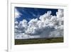 Rain Clouds over the Namibian Savanna-Circumnavigation-Framed Photographic Print