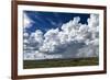 Rain Clouds over the Namibian Savanna-Circumnavigation-Framed Photographic Print