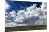 Rain Clouds over the Namibian Savanna-Circumnavigation-Mounted Photographic Print