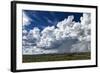 Rain Clouds over the Namibian Savanna-Circumnavigation-Framed Photographic Print