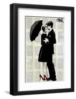 Rain Dancing-Loui Jover-Framed Art Print