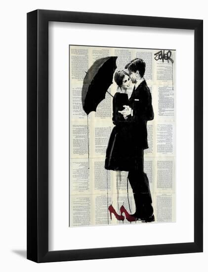 Rain Dancing-Loui Jover-Framed Art Print