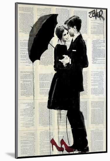 Rain Dancing-Loui Jover-Mounted Art Print