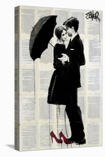 Rain Dancing-Loui Jover-Stretched Canvas