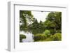 Rain Drops Fall on Kasumigaike Pond in Summer, Kenrokuen-Eleanor Scriven-Framed Photographic Print