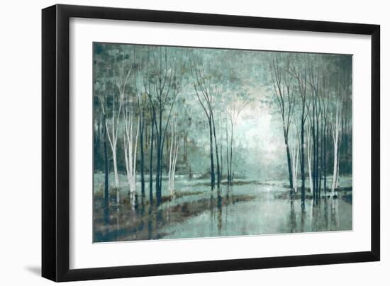 Rain Fresh Woods-Wendy Kroeker-Framed Art Print