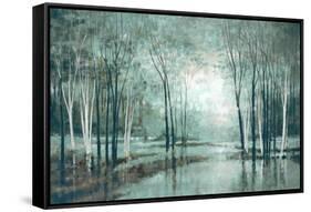 Rain Fresh Woods-Wendy Kroeker-Framed Stretched Canvas