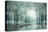 Rain Fresh Woods-Wendy Kroeker-Stretched Canvas