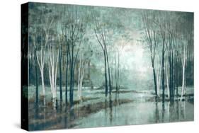 Rain Fresh Woods-Wendy Kroeker-Stretched Canvas