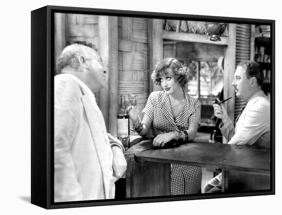 Rain, Guy Kibbee, Joan Crawford, Matt Moore, 1932-null-Framed Stretched Canvas