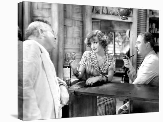 Rain, Guy Kibbee, Joan Crawford, Matt Moore, 1932-null-Stretched Canvas