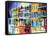 Rain in Old New Orleans-Diane Millsap-Framed Stretched Canvas