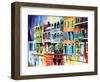 Rain in Old New Orleans-Diane Millsap-Framed Art Print