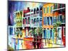 Rain in Old New Orleans-Diane Millsap-Mounted Art Print