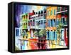 Rain in Old New Orleans-Diane Millsap-Framed Stretched Canvas