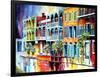 Rain in Old New Orleans-Diane Millsap-Framed Art Print