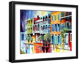 Rain in Old New Orleans-Diane Millsap-Framed Art Print